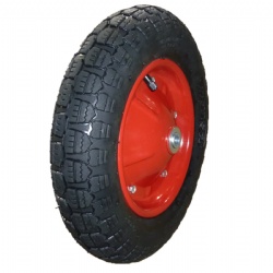 3.25-8 pneumatic rubber wheel